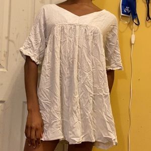 White Mini T-Shirt Dress (Amazon Prime)